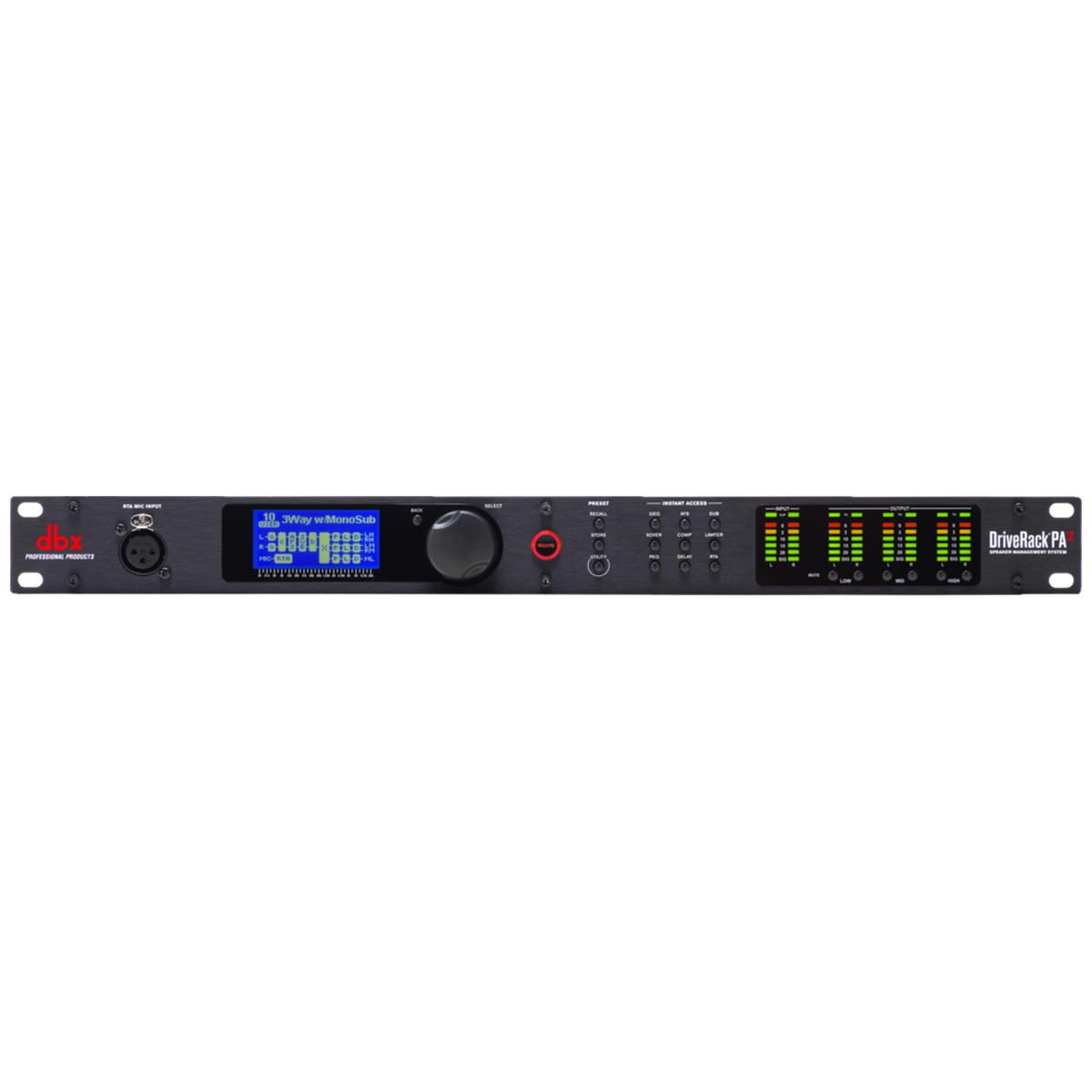 DBX DriveRack PA2 Complete Loudspeaker Management System – Chuck