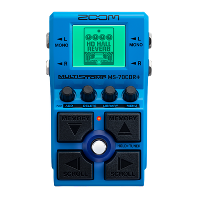 Zoom MS-70CDR+ Multistomp Modulation Pedal for Guitar – Chuck