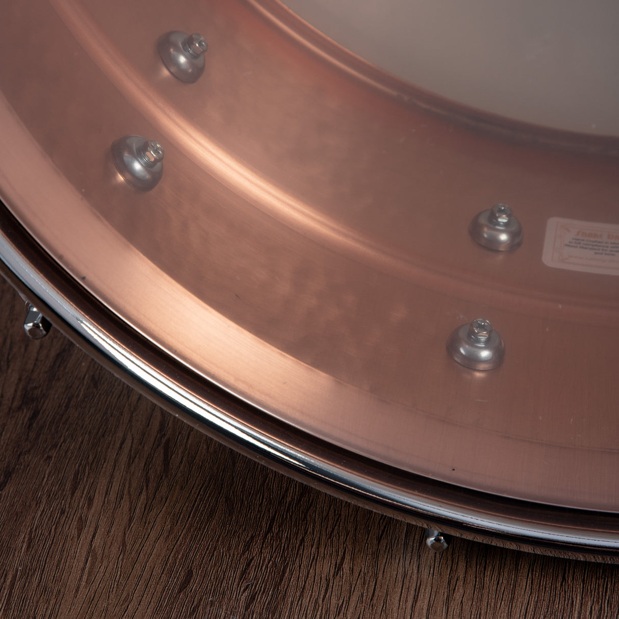 Ludwig Copper Phonic 6.5x14-Inch Snare - Hammered Shell, Imperial Lugs