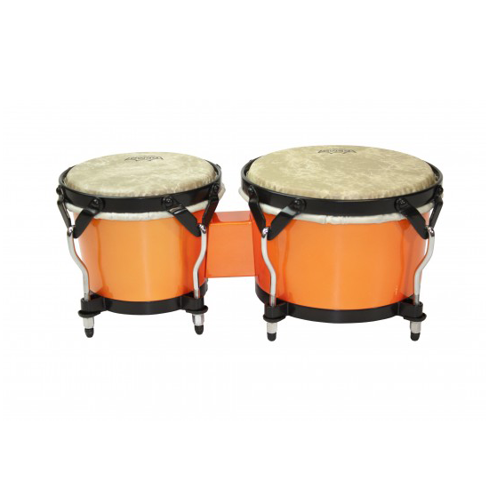 Toca Percussion Erik Piza Bongos - Iridescent Orange