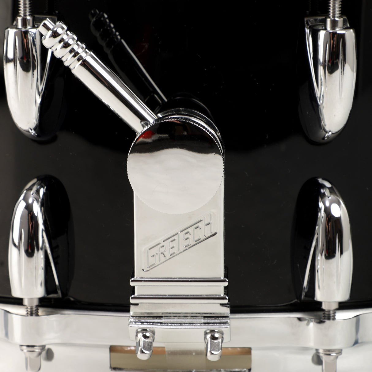 Gretsch USA Custom 14x6.5-Inch Snare Drum - Solid Black