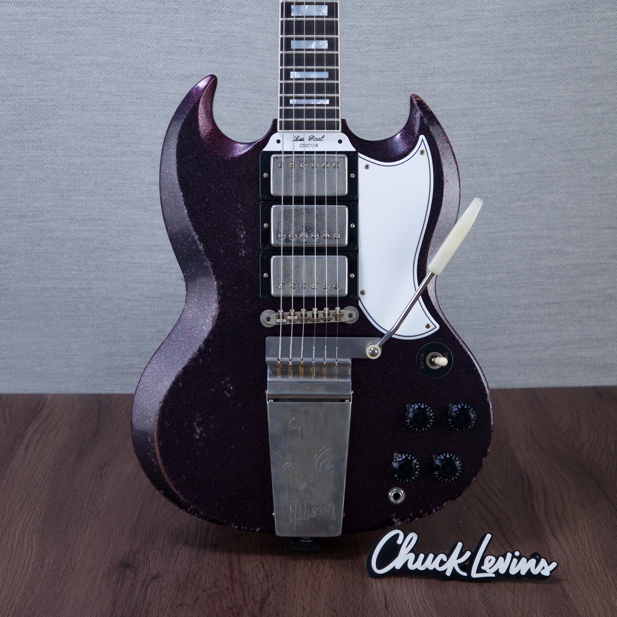 Gibson Custom Shop Murphy Lab 63' SG Custom 3-Pickup Maestro