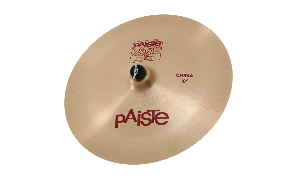 Paiste 18" 2002 China Cymbal - New,18 Inch