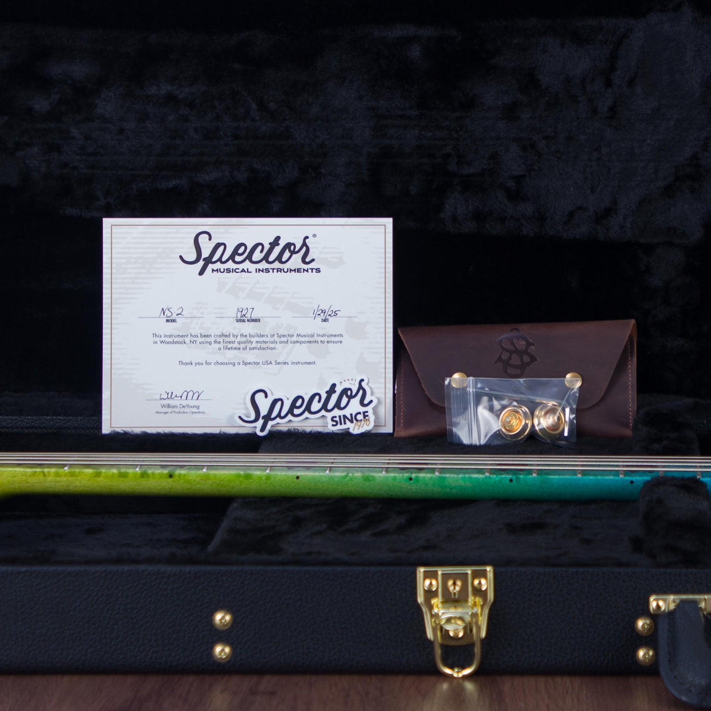 Spector USA NS-2 Electric Bass Guitar - Desert Island Glow - CHUCKSCLUSIVE - #1927