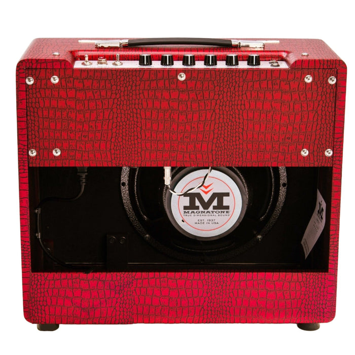 Magnatone Super Fifteen 1x12-Inch Tube Combo Guitar Amplifier - Red - New