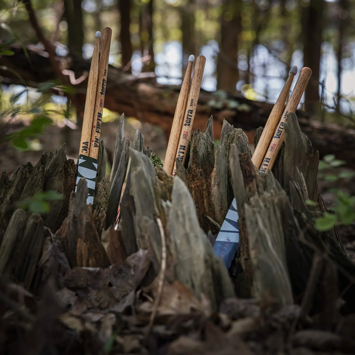 Vic Firth American Classic 5BTN Terra Series Drumsticks with Nylon Tip - 4 Pairs