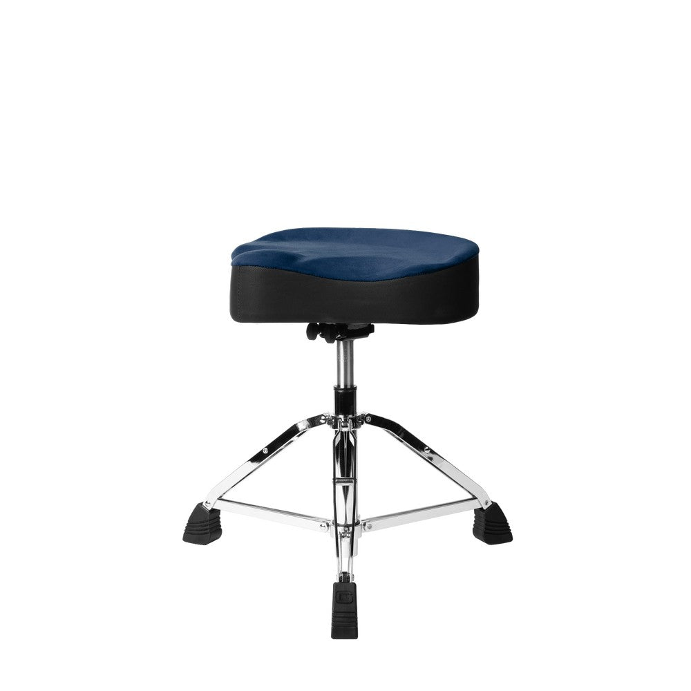 Gator Air Glide Drum Throne Saddle Seat - Blue