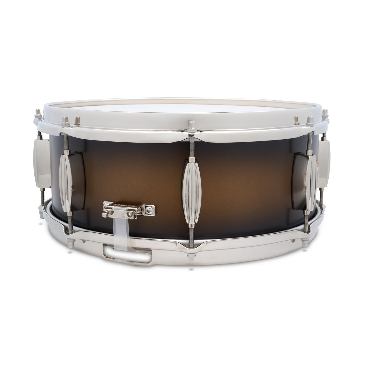 Slingerland 5.5 x 14-Inch Artist Snare Drum - Black and Gold Lacquer