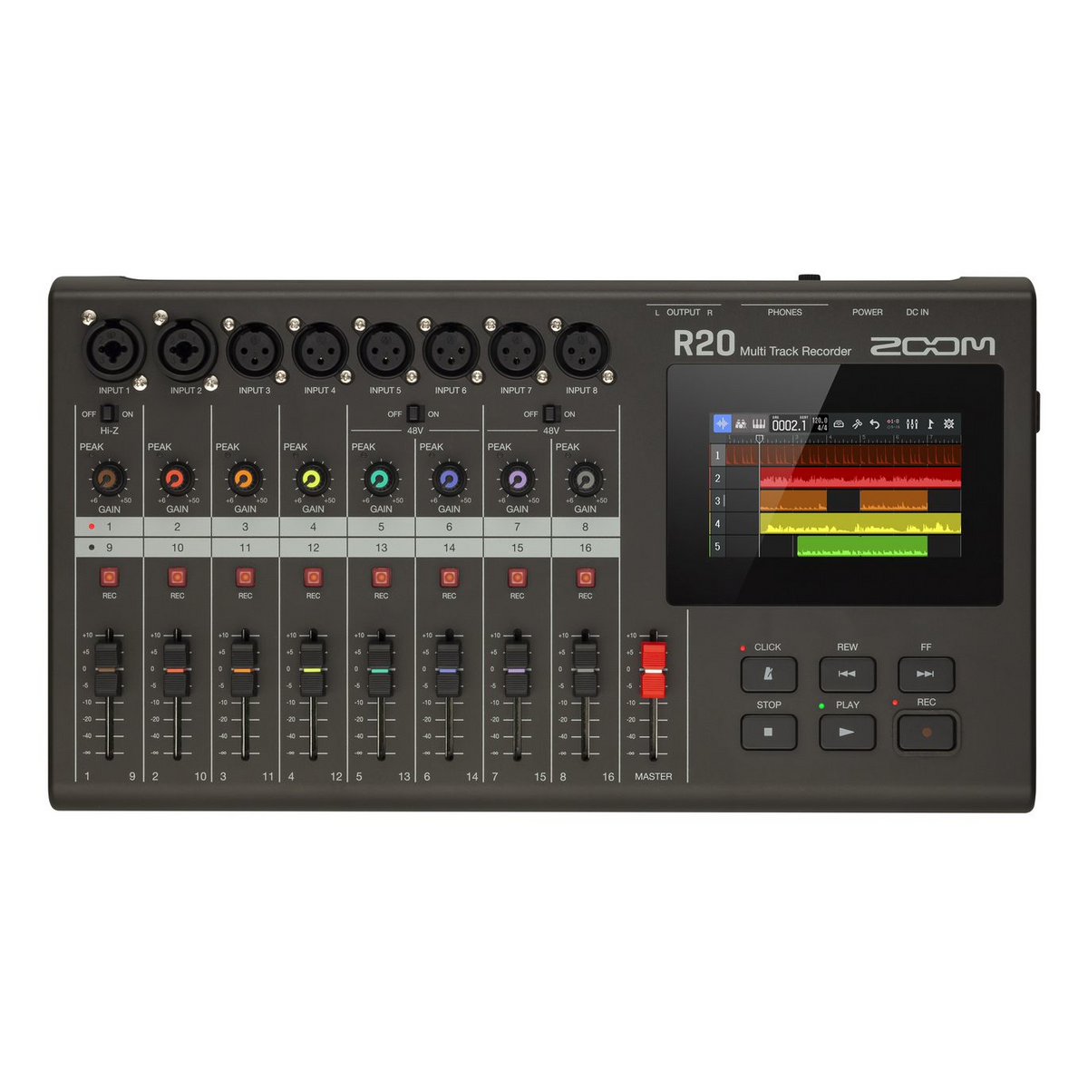 Zoom R20 Multi Track Recorder – Chuck Levin's Washington Music Center