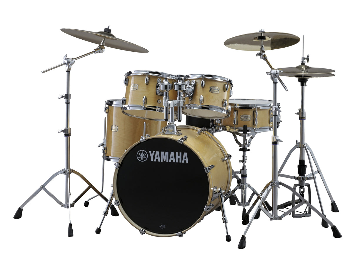 Yamaha Stage Custom Birch 5-Piece Shell Pack with 20-Inch Kick and Hardware Pack - Natural Wood
