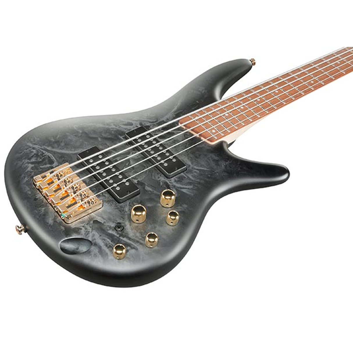 Ibanez SR305EDXBZM 5-String Bass Guitar - Black Ice Frozen Matte