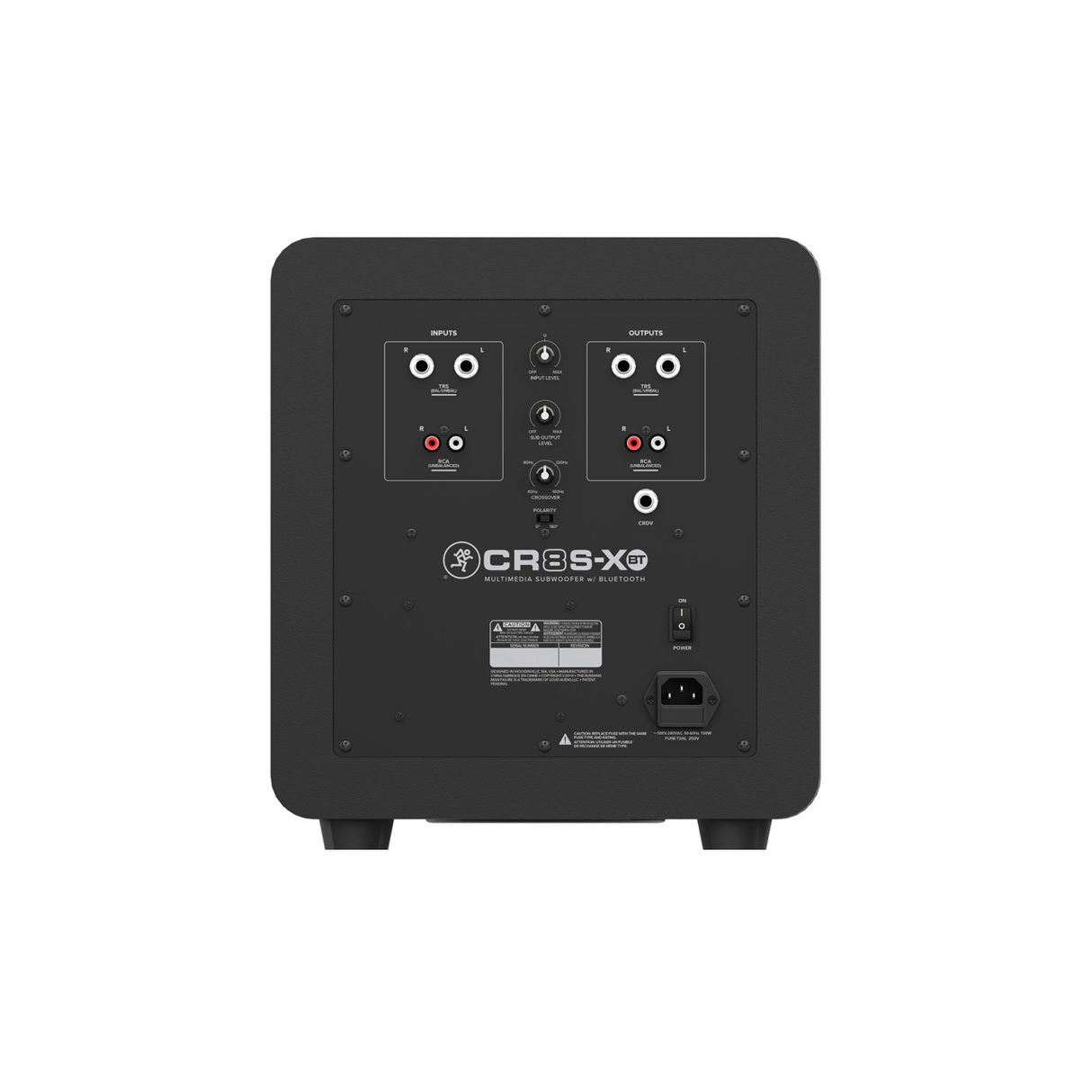 Mackie CR8S-XBT Studio Subwoofer with Bluetooth - 8"