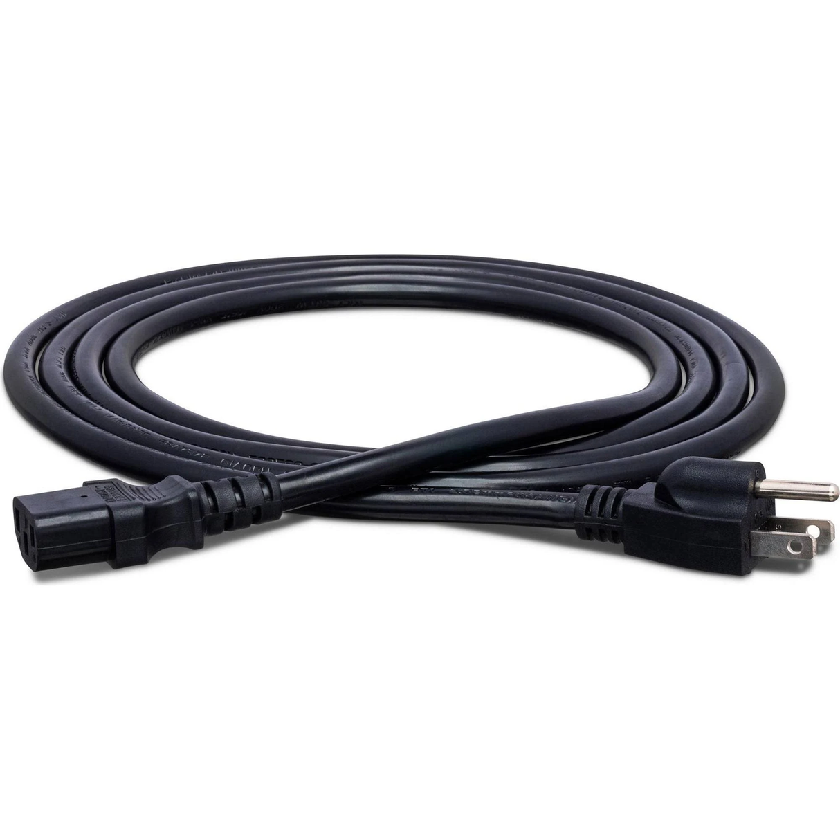 Hosa PWC-403 IEC C13 to NEMA 5-15P Power Cord - 3 ft