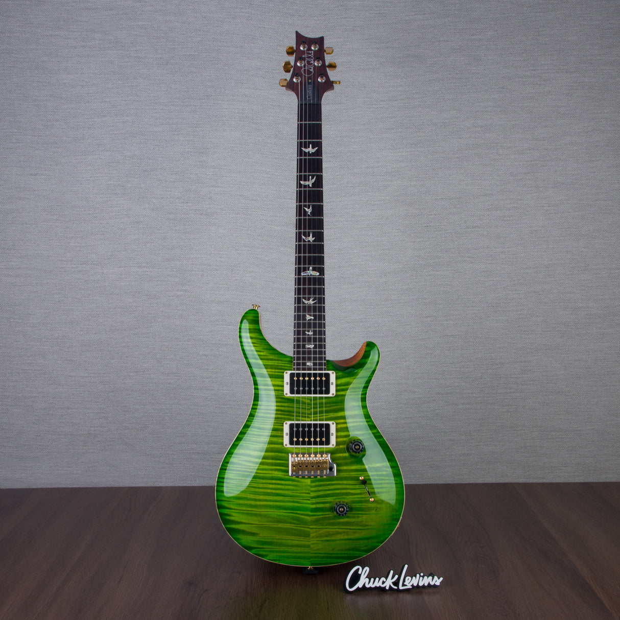 PRS 2021 Custom 24 10 Top Electric Guitar - Eriza Verde - #230368695