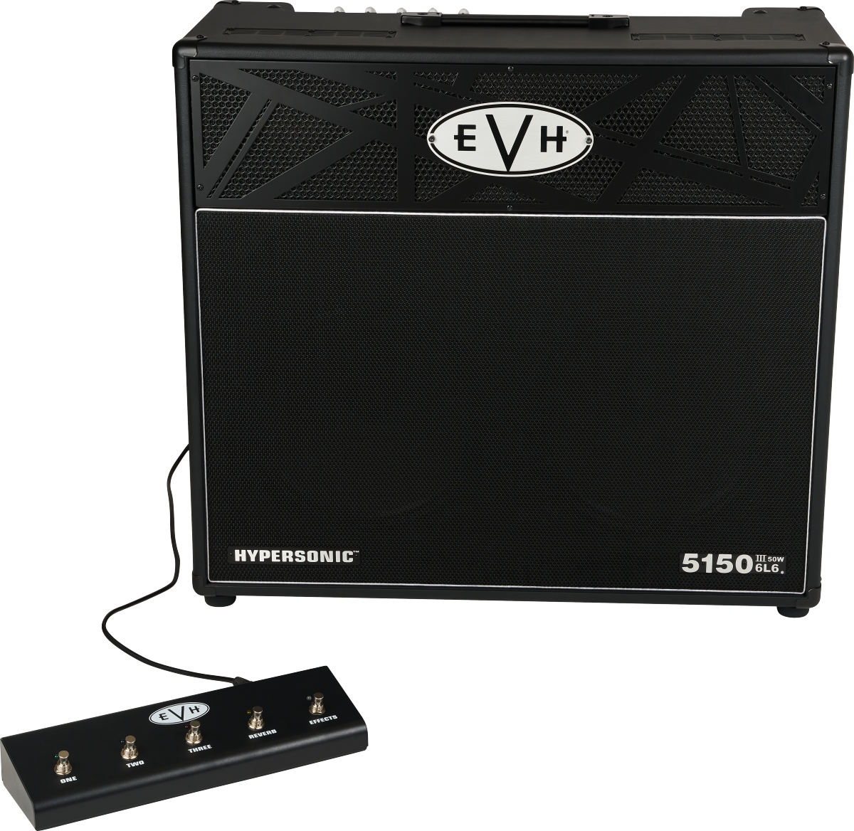 EVH 5150III Hypersonic 6x6 1x12-Inch Electric Guitar Amplifier - Black
