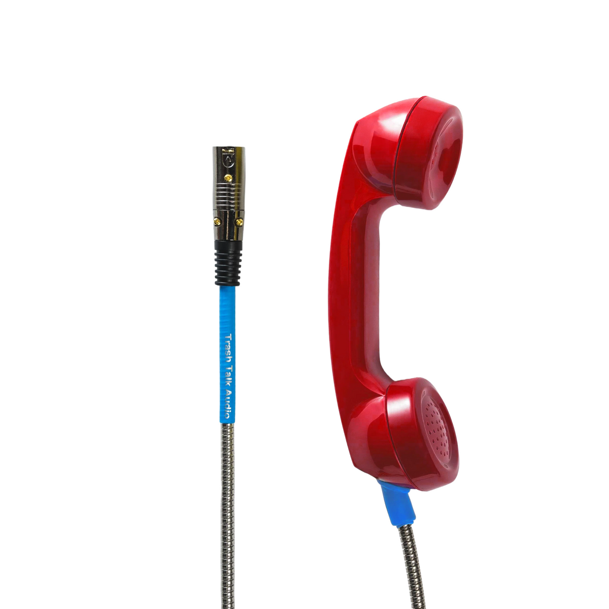 Trash Talk Payphone Mic with XLR Connector - Red