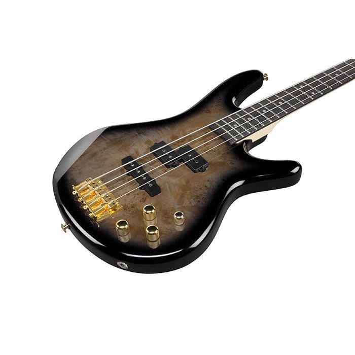 Ibanez GSR200PC Gio SR Electric Bass Guitar - Transparent Pale Black Burst
