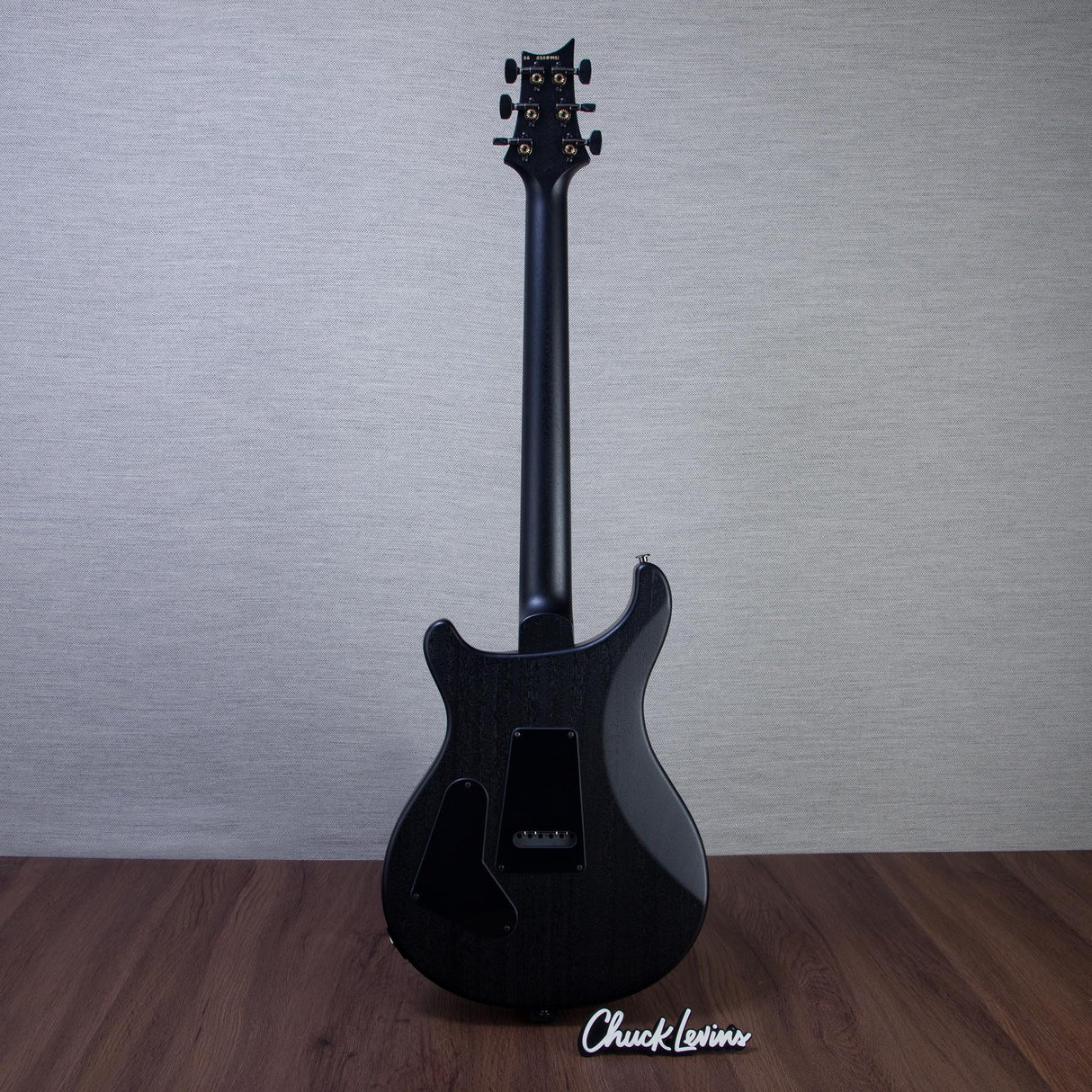 PRS S2 Custom 24-08 Poplar Burl Electric Guitar - Charcoal Burst - #S2089421