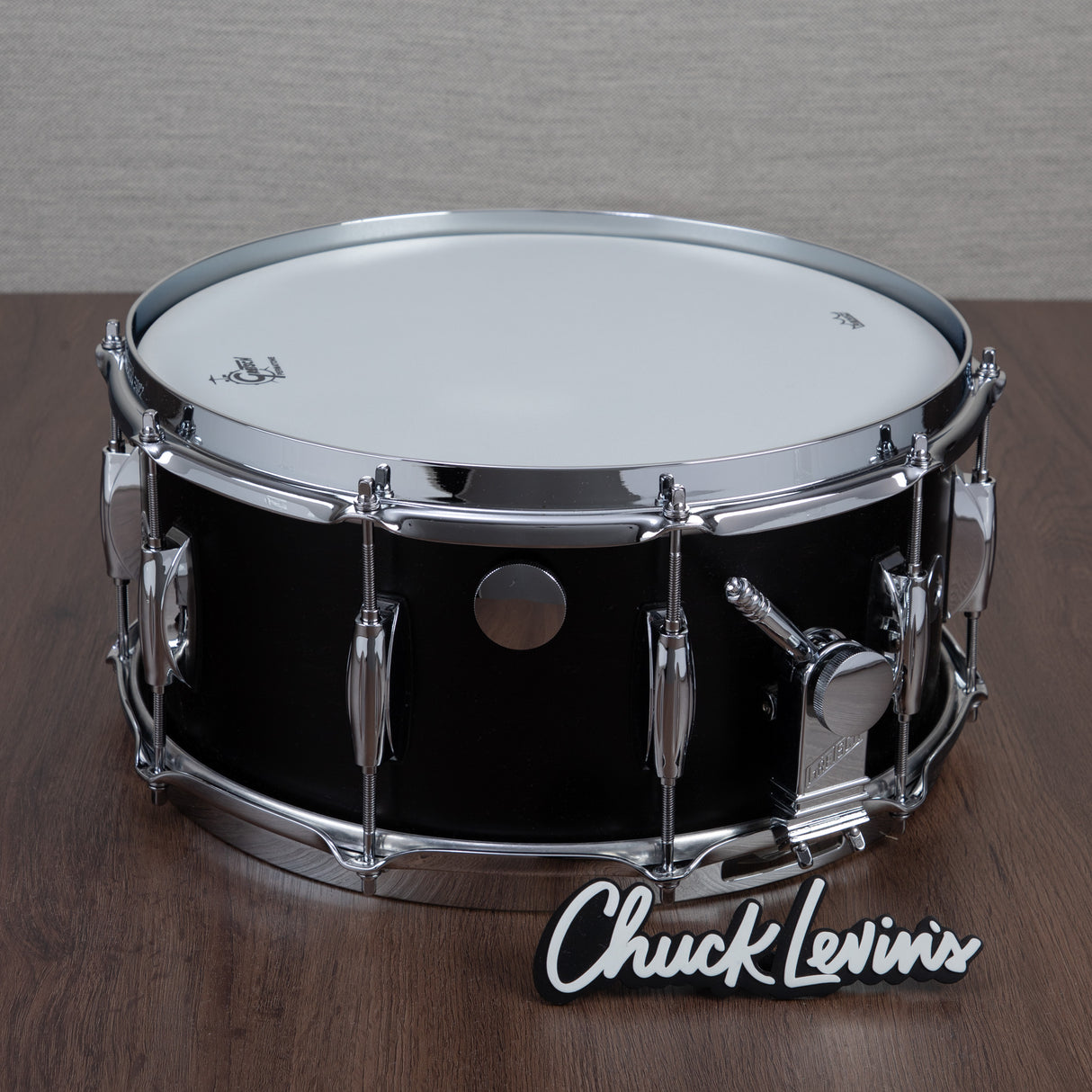 Gretsch Brooklyn 6.5 X 14-Inch Snare Drum with Tone Control - Ebony Satin