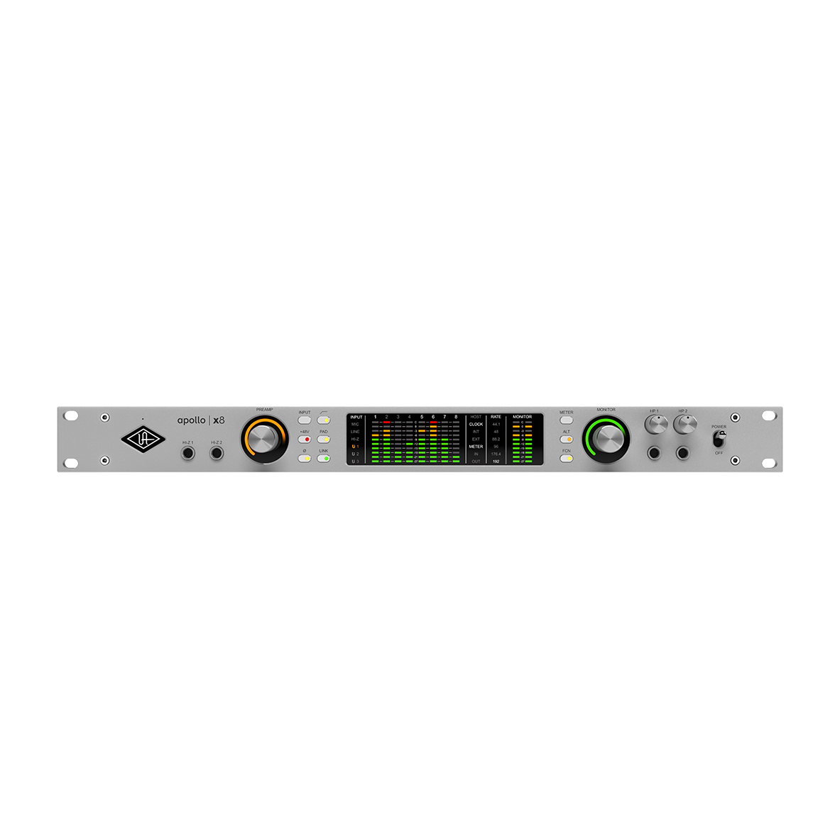 Universal Audio Apollo x8 Gen 2 Thunderbolt Audio Interface with Essentials+ Bundle - Mint, Open Box