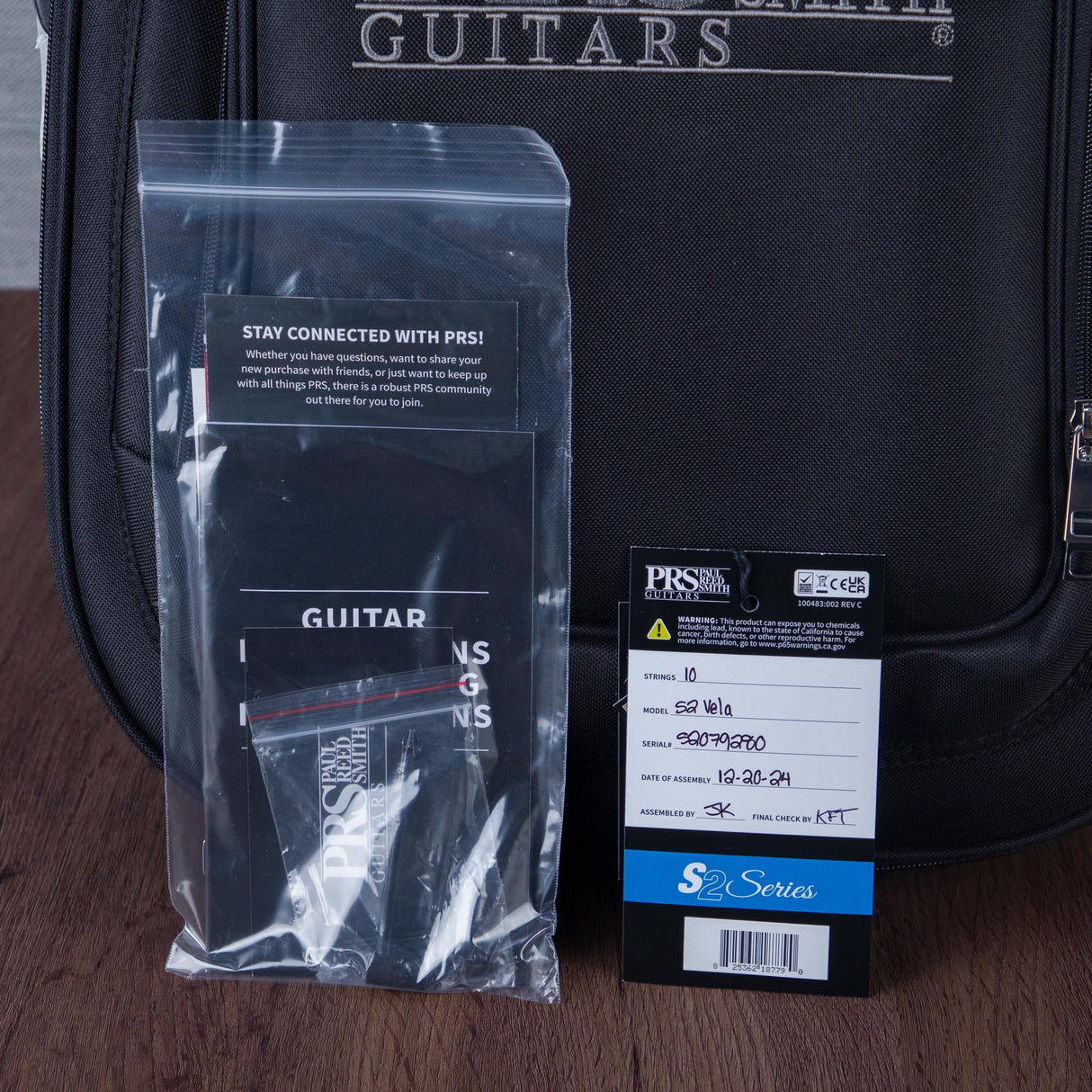 PRS S2 Vela Custom Color Electric Guitar - Frost Green - #24S2079280