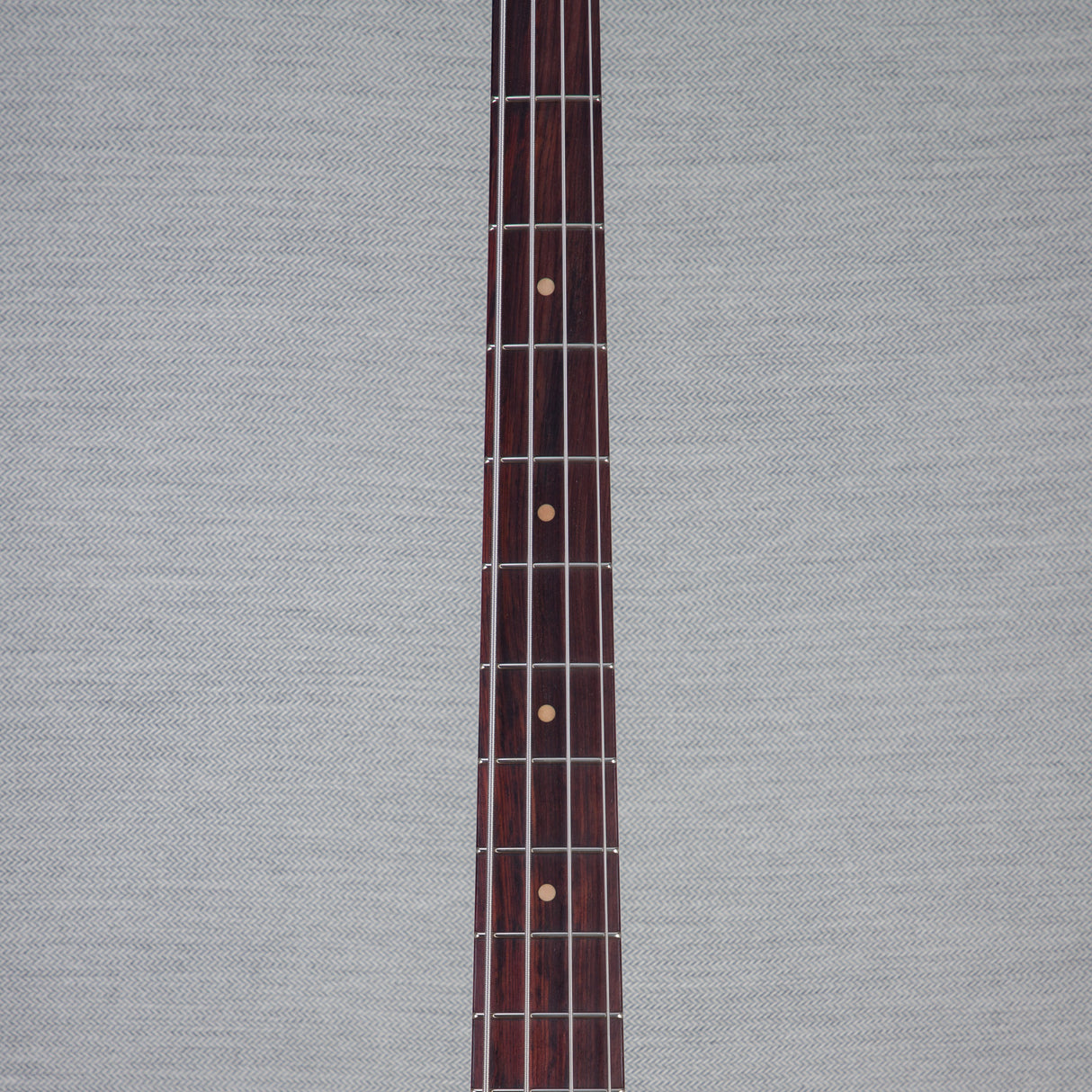 Fender Custom Shop 1963 Jazz Bass Journeyman Relic Electric Bass - Aged Fiesta Red - #CZ573105