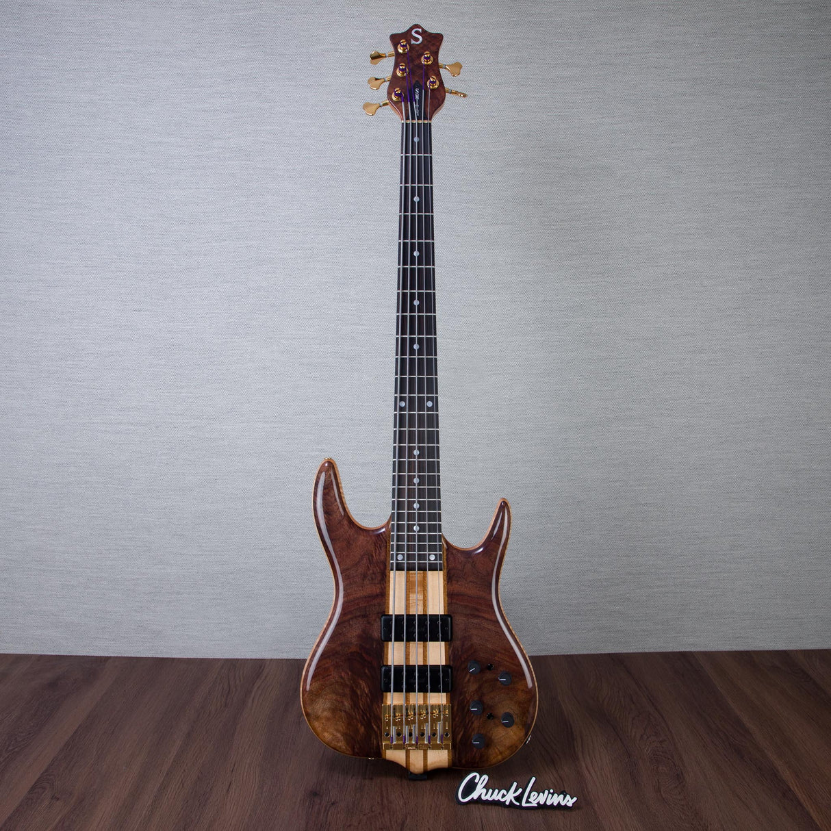 Ken Smith Tiger Elite Series BT-5TNVE Black Tiger 5-String Electric Bass Guitar - #5TNVE707226