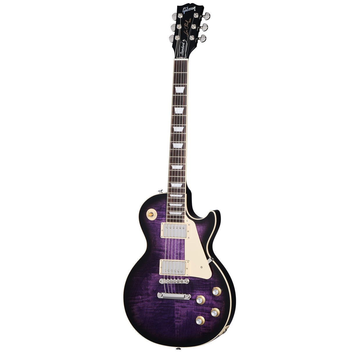Gibson Les Paul Standard 60's Figured Top Electric Guitar - Dark Purple Burst