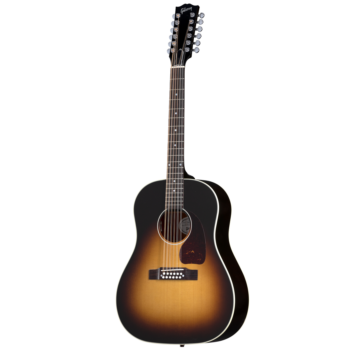Gibson J-45 Standard 12-String Acoustic Guitar - Vintage Sunburst