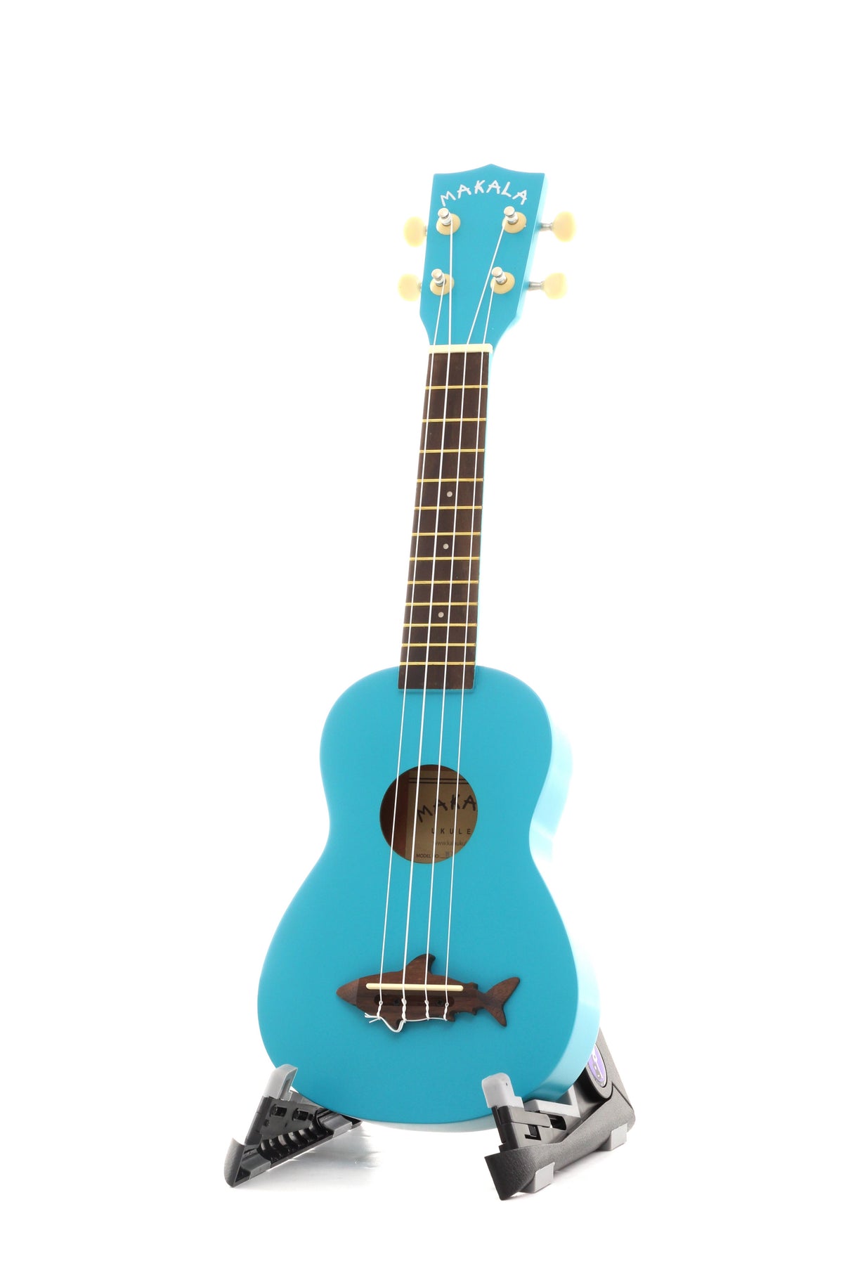 Kala MK-SS/BLU Soprano Ukulele (Mako Blue, Vintage Satin Finish)