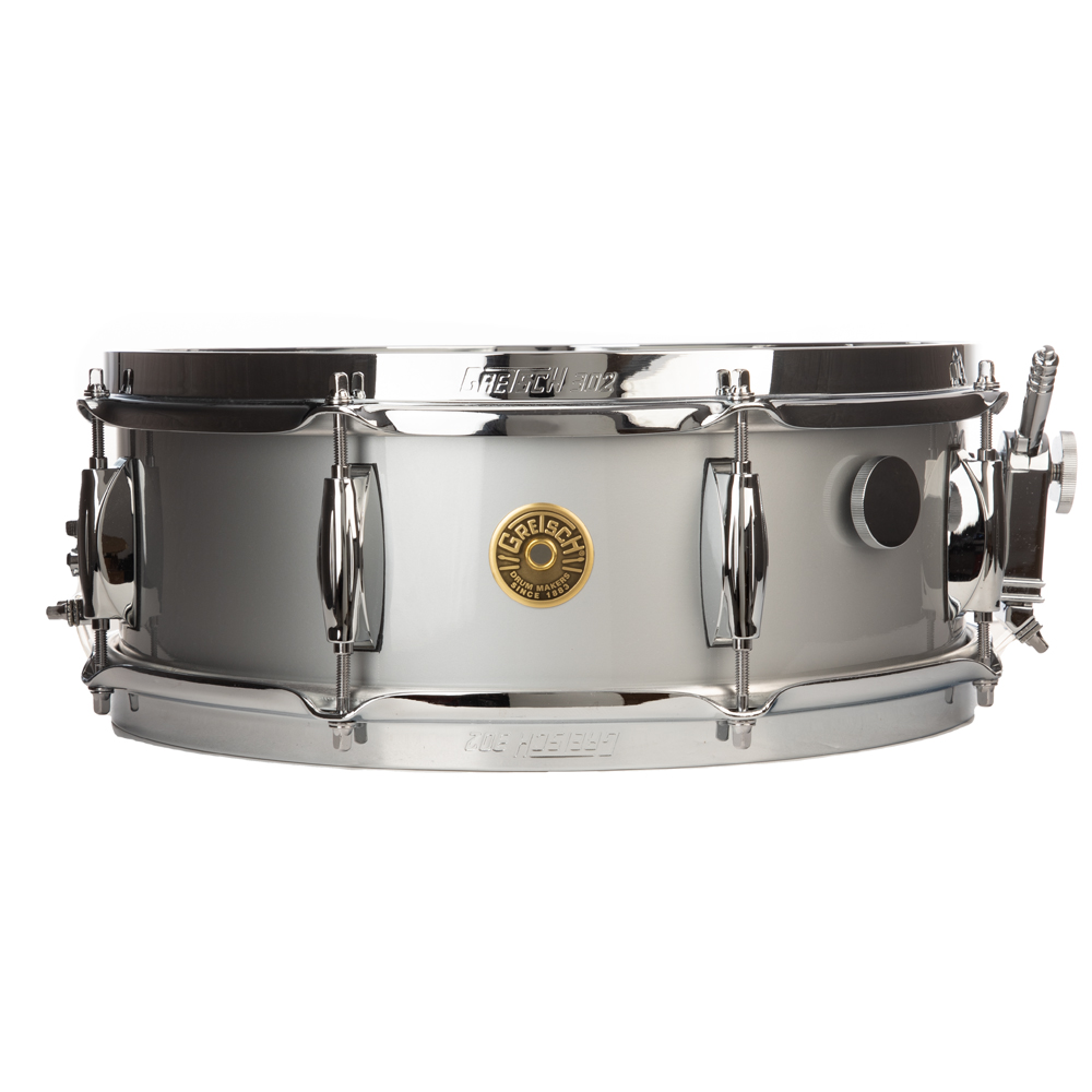 Gretsch Broadkaster 5x14 Snare Drum - Silver Mist Gloss