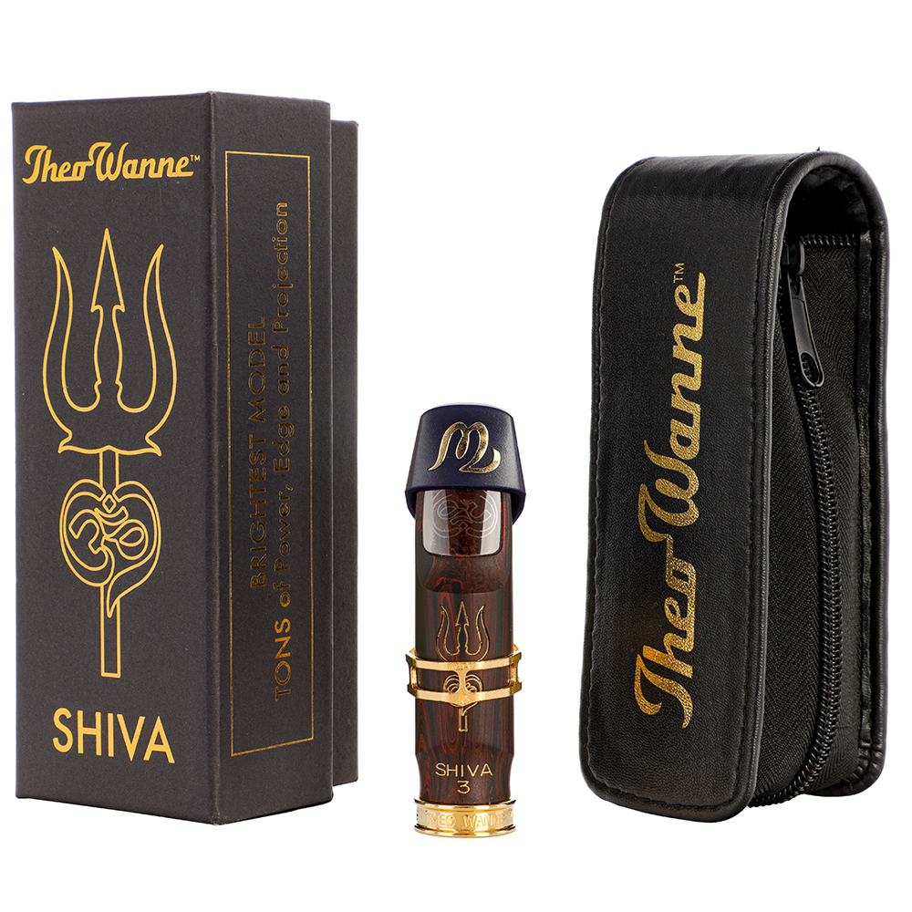 Theo Wanne SHIVA 3 Alto Saxophone Mouthpiece - Marble HR, Size 7