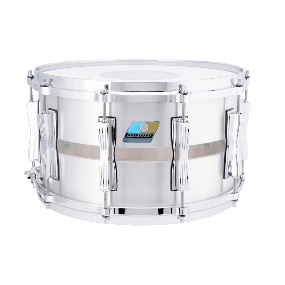 Ludwig 8 x 14-Inch Slotted Coliseum Aluminum Snare Drum