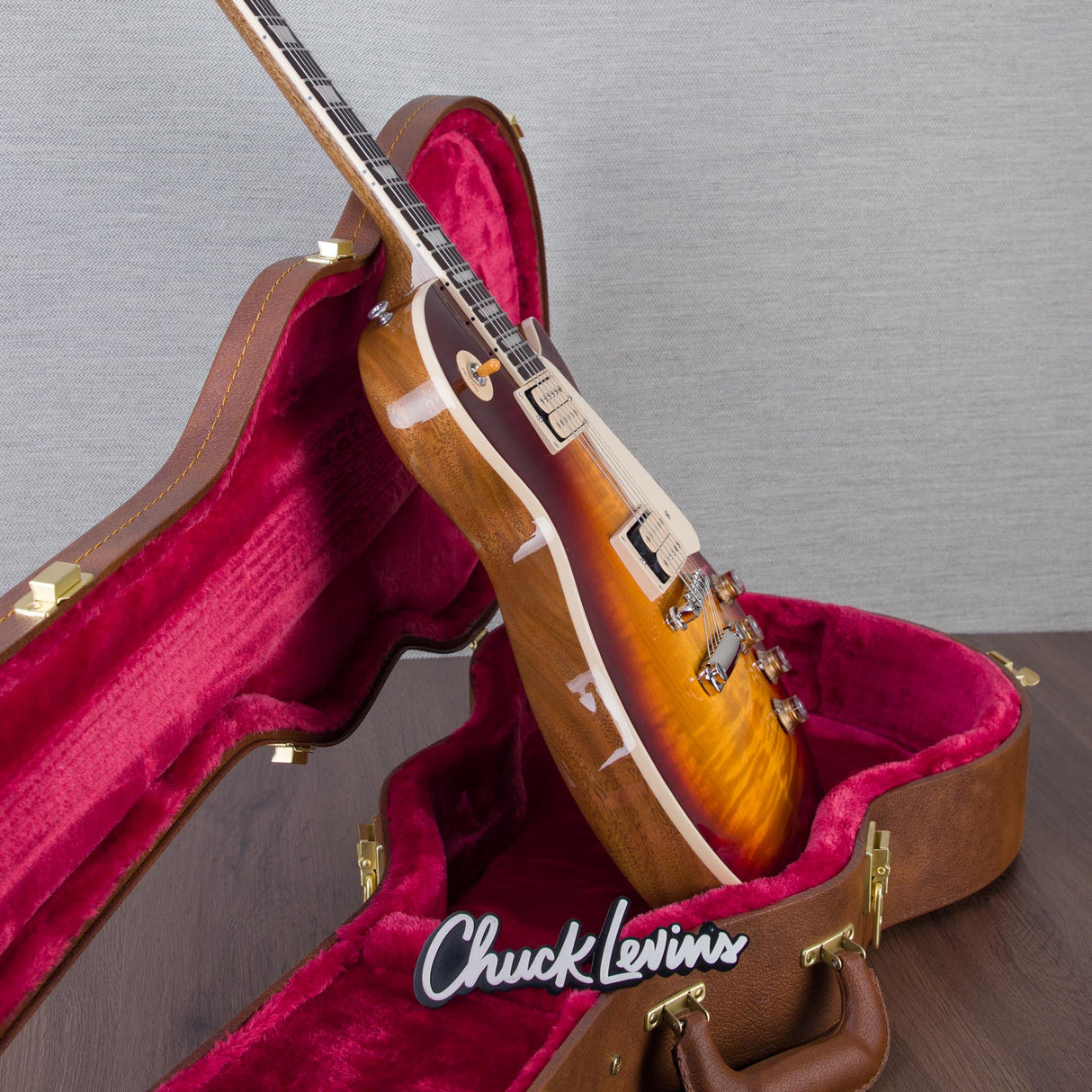 Gibson Les Paul Standard 60s Double Trouble Electric Guitar - Vintage Bourbon Burst - #218450182