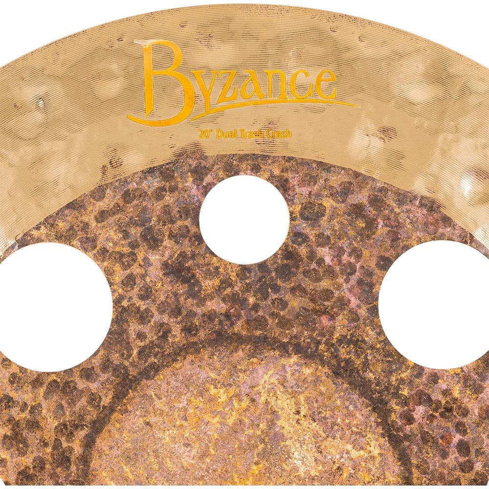 Meinl Byzance 20-Inch Dual Trash Crash Cymbal - New,20-Inch