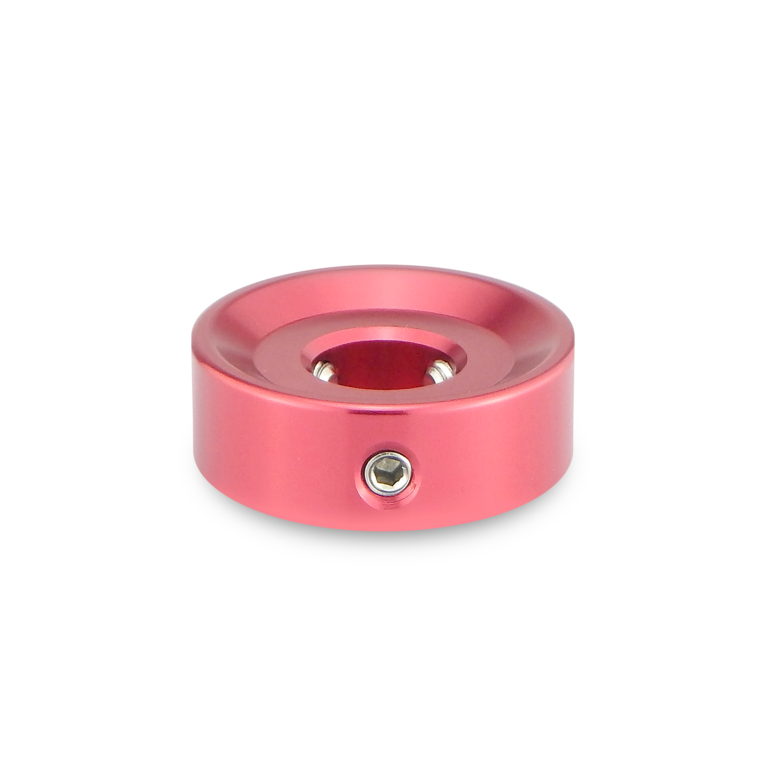 Barefoot Buttons V1 Standard Footswitch Button, Red - For Common 3PDT Switches