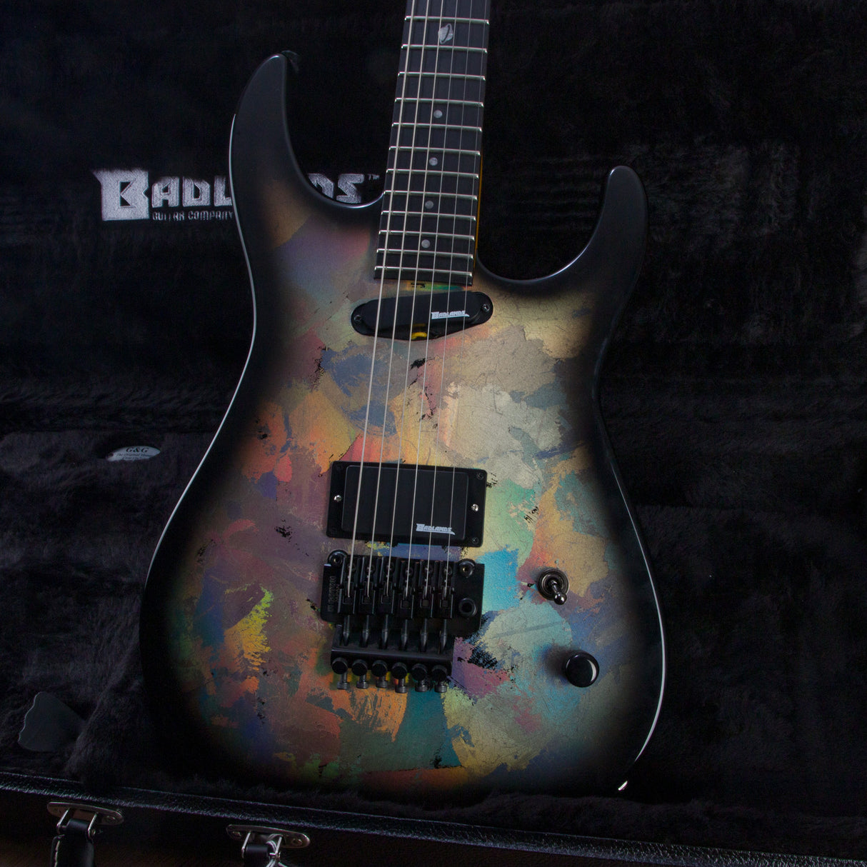 Badlands GX1 Holoflash HS Tremolo Electric Guitar - #US23LPB3095