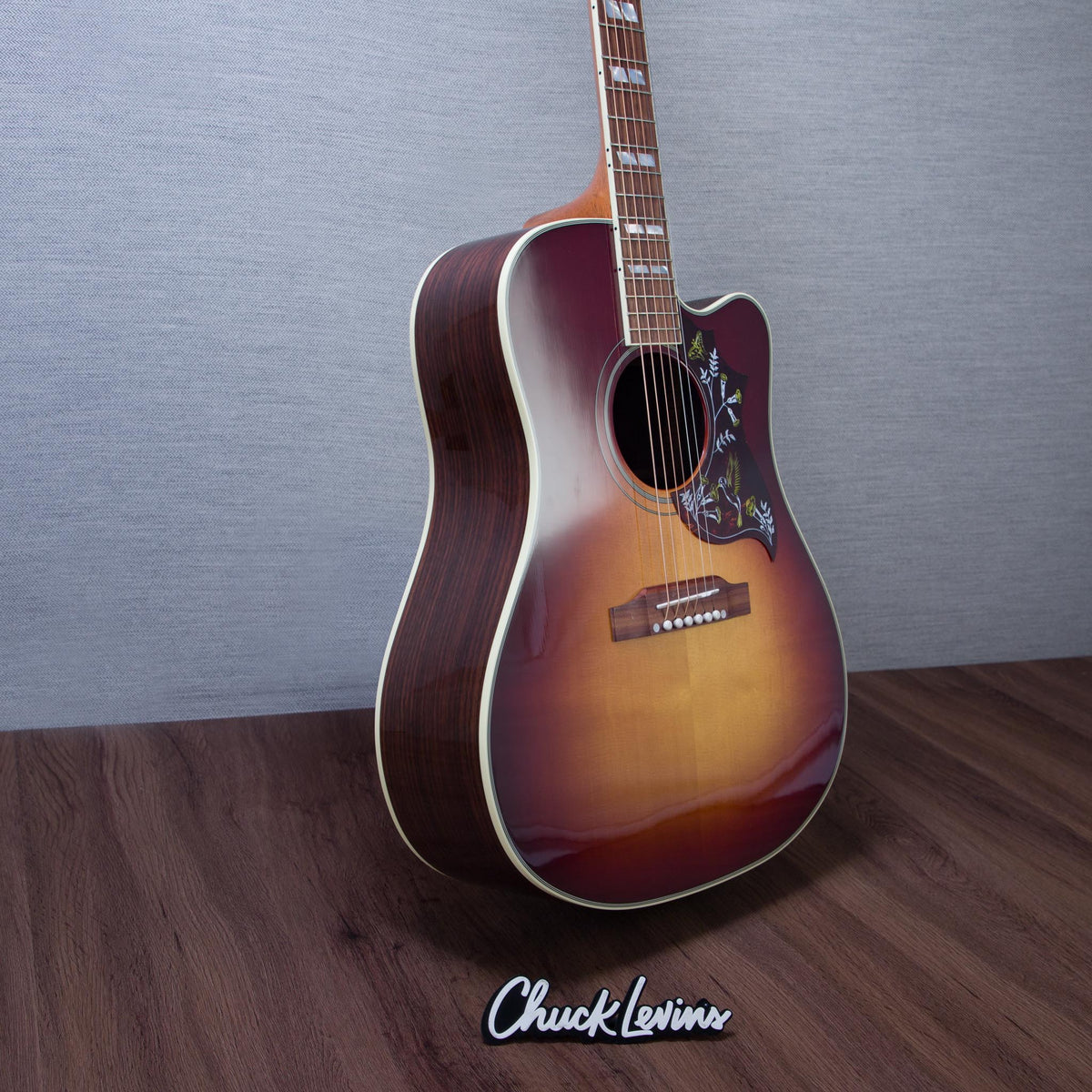 Gibson Hummingbird Standard Rosewood Acoustic Electric Guitar - Rosewood Burst - #21466081