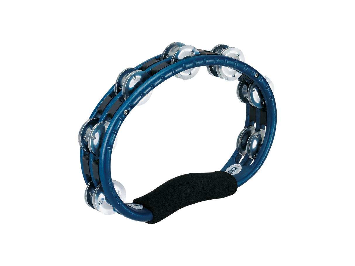 Meinl TMT1A-B Hand Held Traditional Tambourine Aluminum Jingles 2 Rows