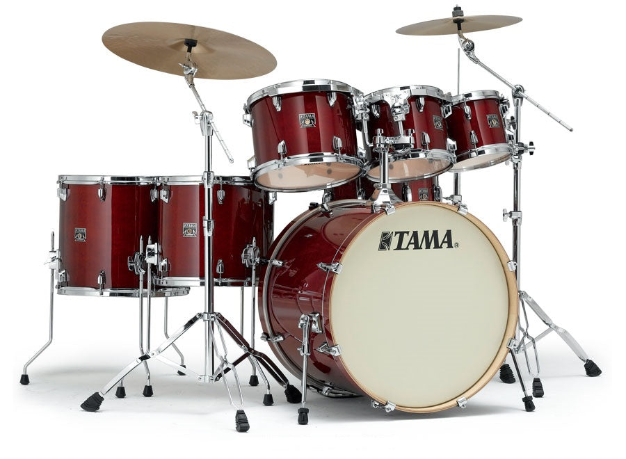 Tama Superstar Classic 7-Piece 22" Shell Pack - Classic Cherry Wine - New,Classic Cherry Wine