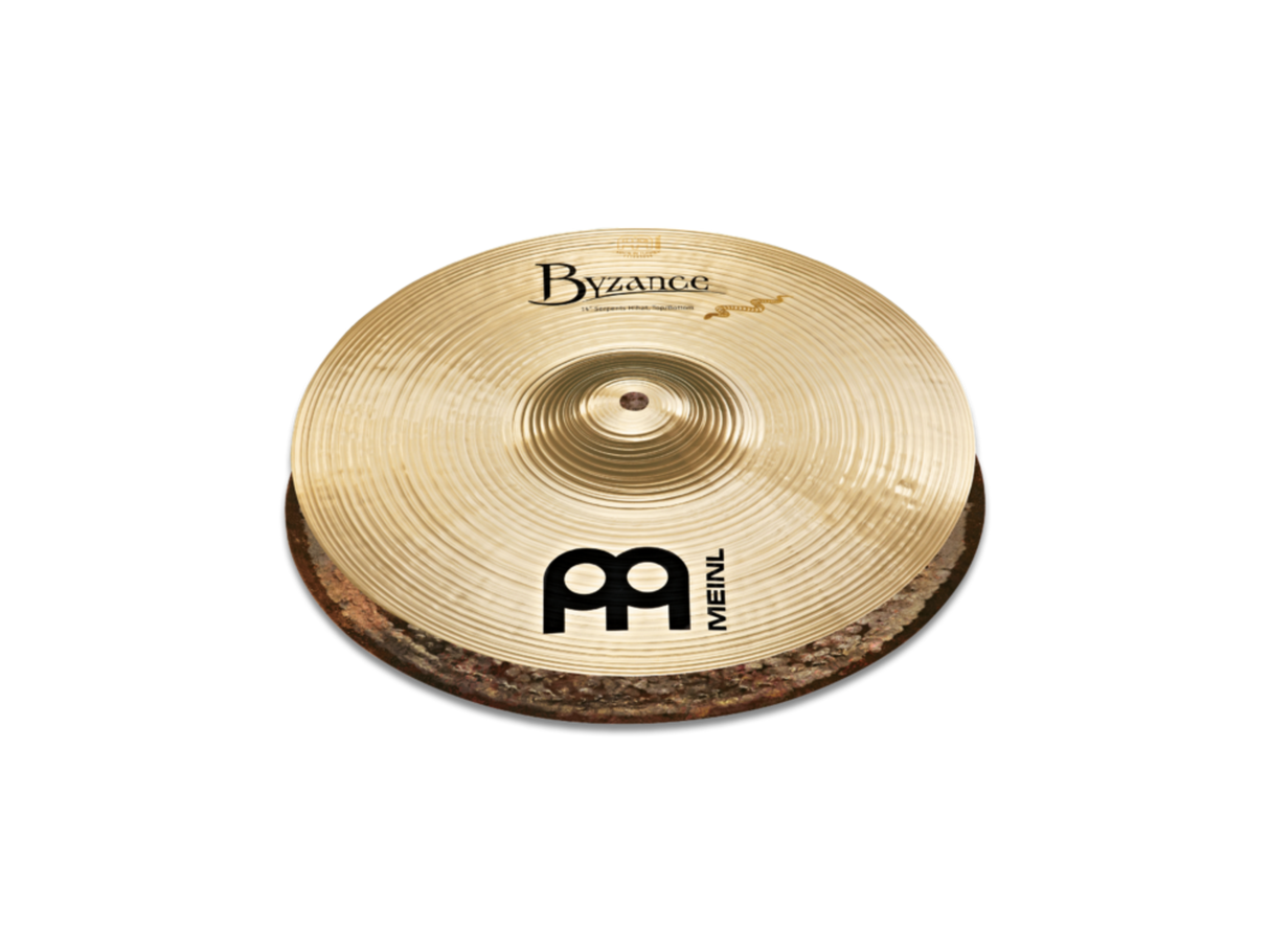 Meinl 14" Byzance Brilliant Serpents Hi-Hat Cymbals