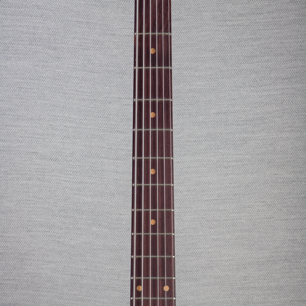 Fender Time Machine Bass VI Deluxe Closet Classic Bass Guitar - Aged Firemist Silver - #CZ575731