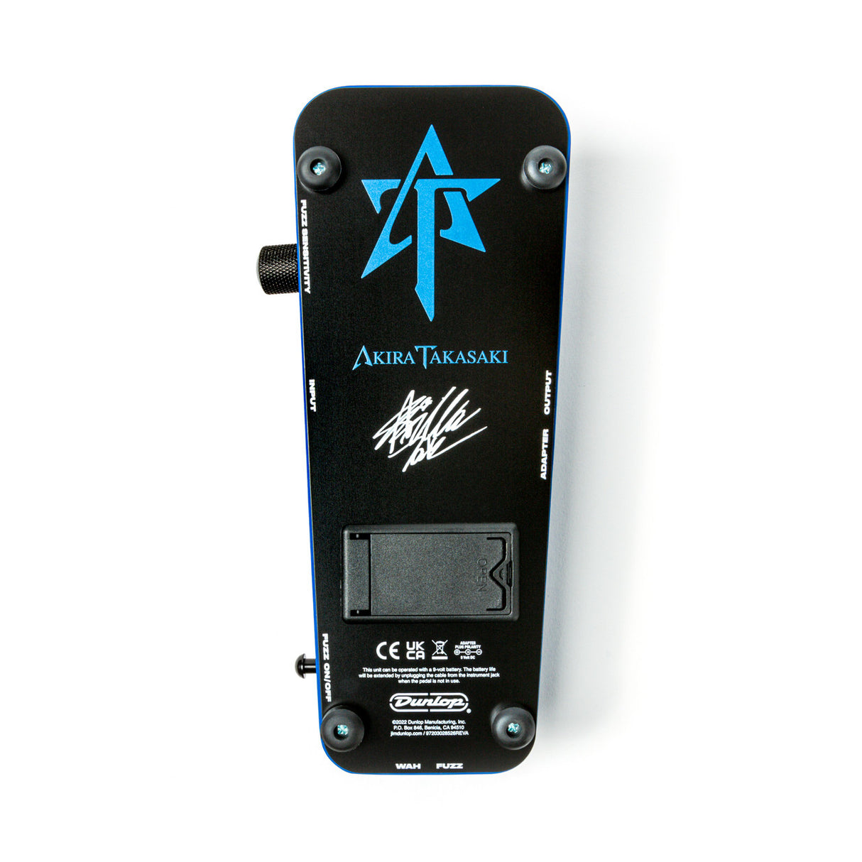 Dunlop Signature Akira Takasaki Cry Baby Fuzz Wah Effects Pedal - Mint, Open Box
