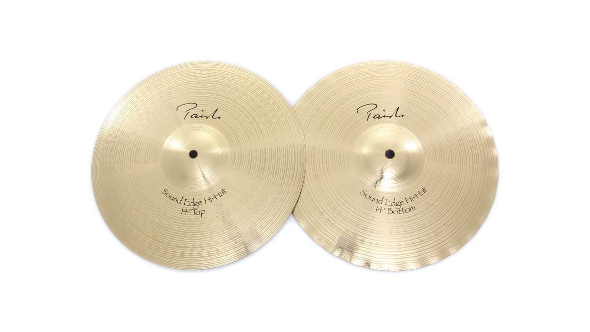 Paiste 14" Signature Sound Edge Hi-Hat Cymbals