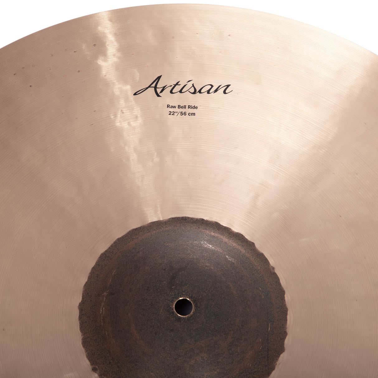 Sabian 40th Anniversary Artisan 22-Inch Raw Bell Ride Cymbal - #143 WEIGHT - 3324G