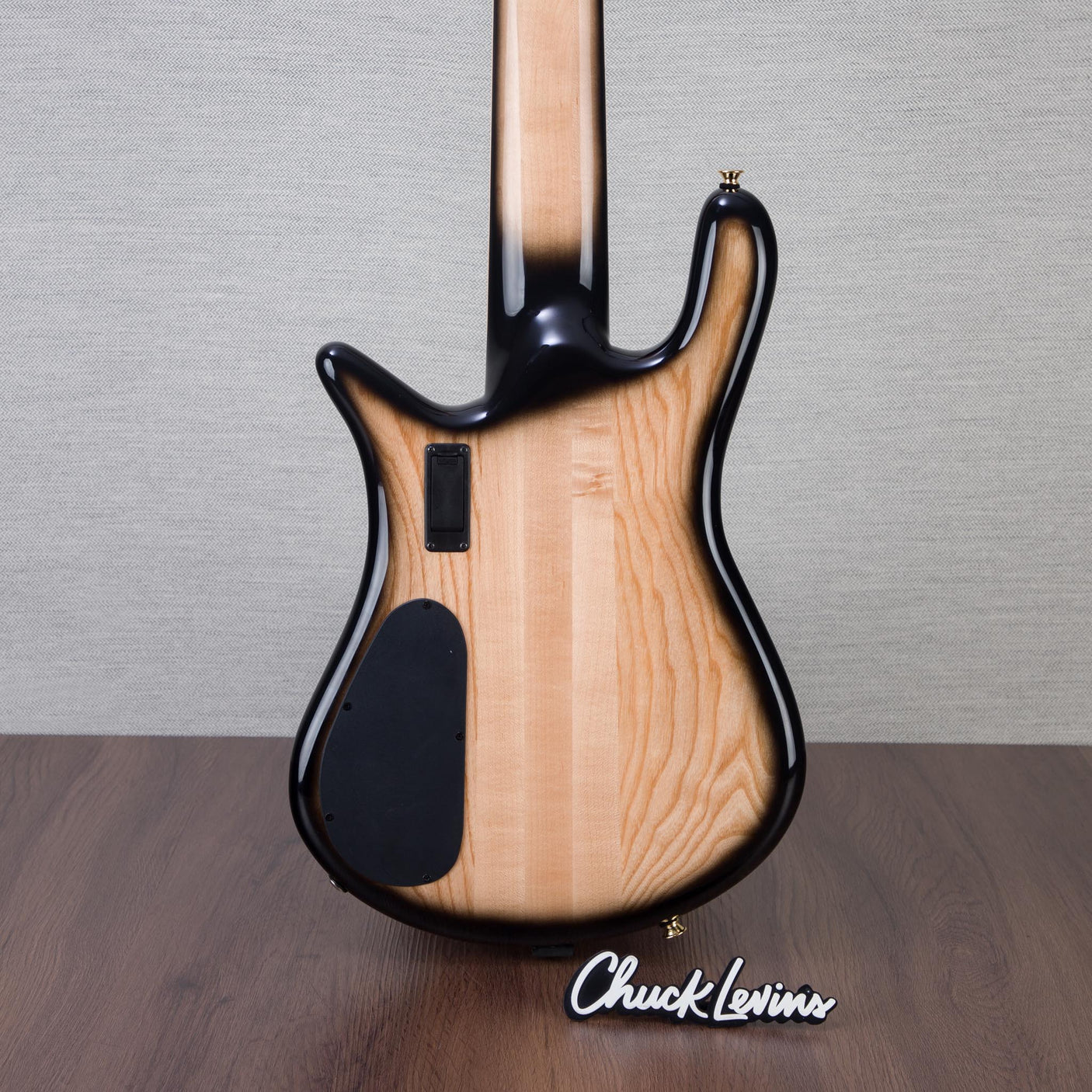 Spector Euro 6 6-String Electric Bass Guitar - Natural Black Burst Gloss - CHUCKSCLUSIVE - #NB22968