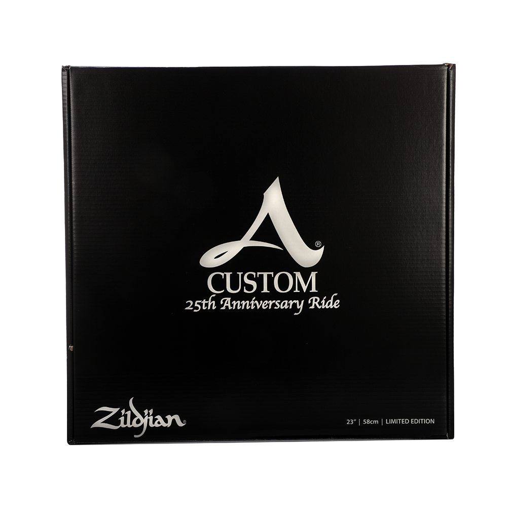 Zildjian 25th Anniversary 23" A Series Custom Ride Cymbal - Limited And Numbered