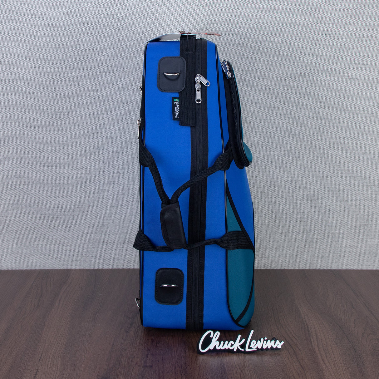 Marcus Bonna Standard French Horn Case with Detachable Bell - Royal Blue / Turquoise