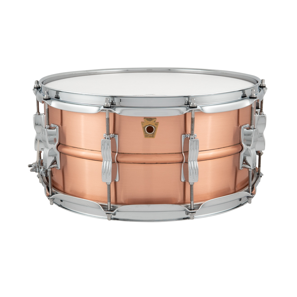 Ludwig LC654B Acro 6.5" x 14" Snare Drum - Brushed Copper
