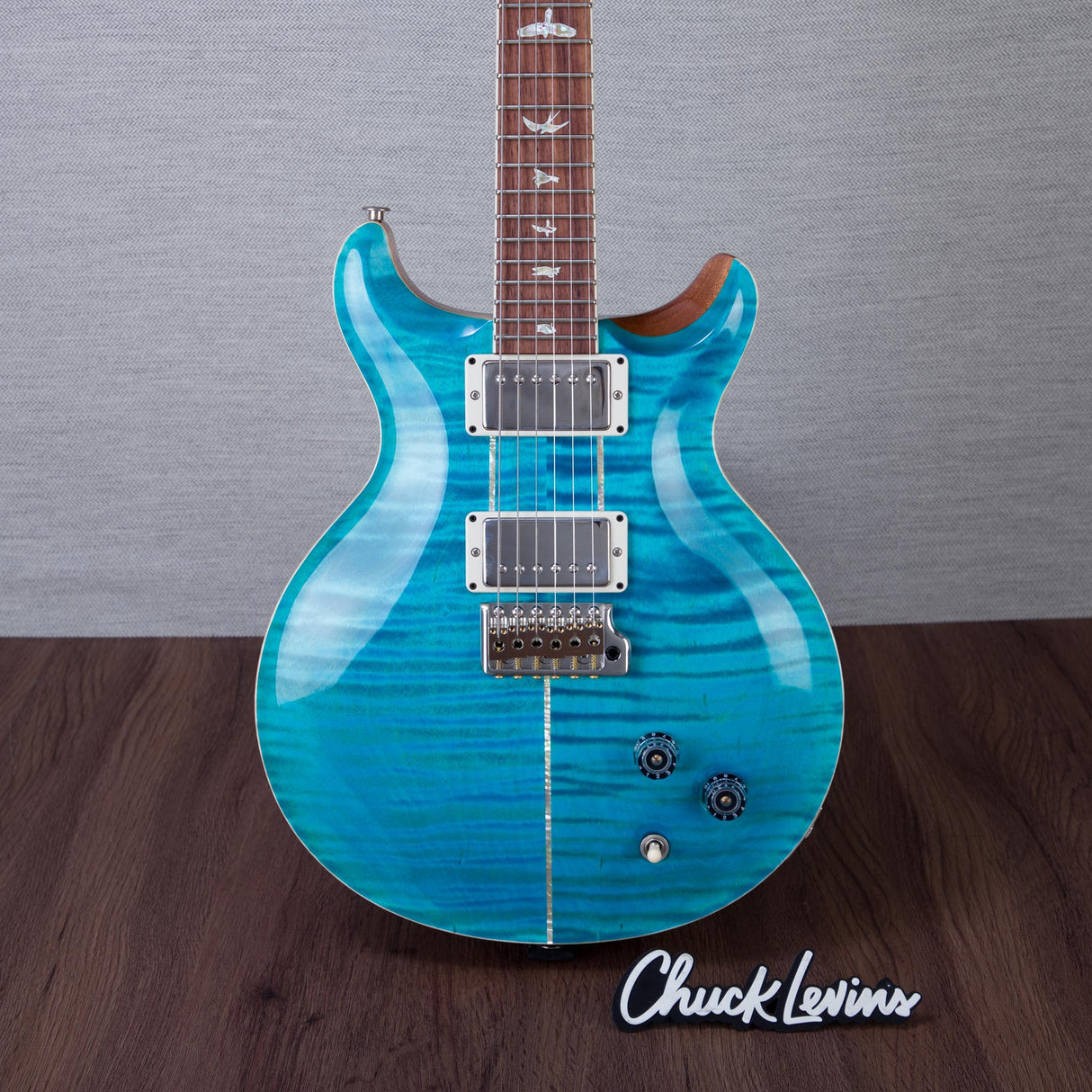 PRS Santana Retro 10-Top Electric Guitar - Carroll Blue - #250411490